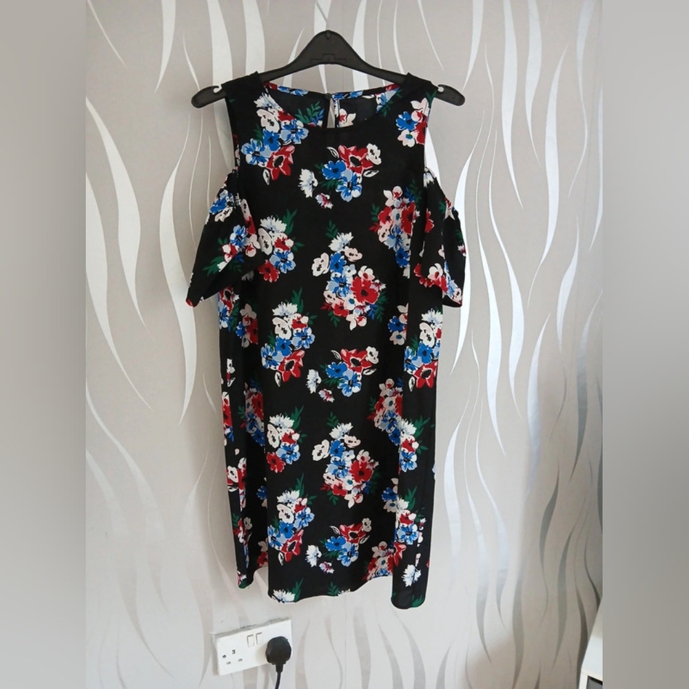 no brand Cold shoulder dress